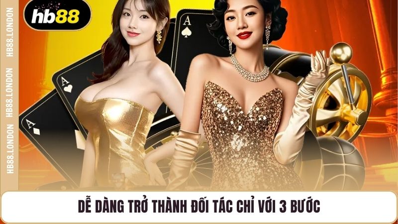 Dễ dàng trở thành đối tác chỉ với 3 bước